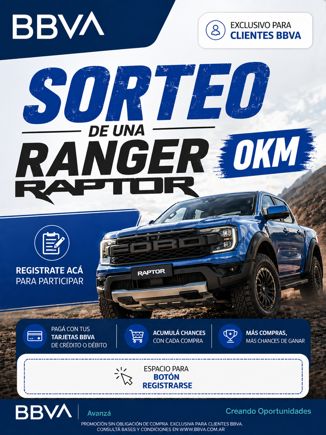 Sorteo Ranger Raptor